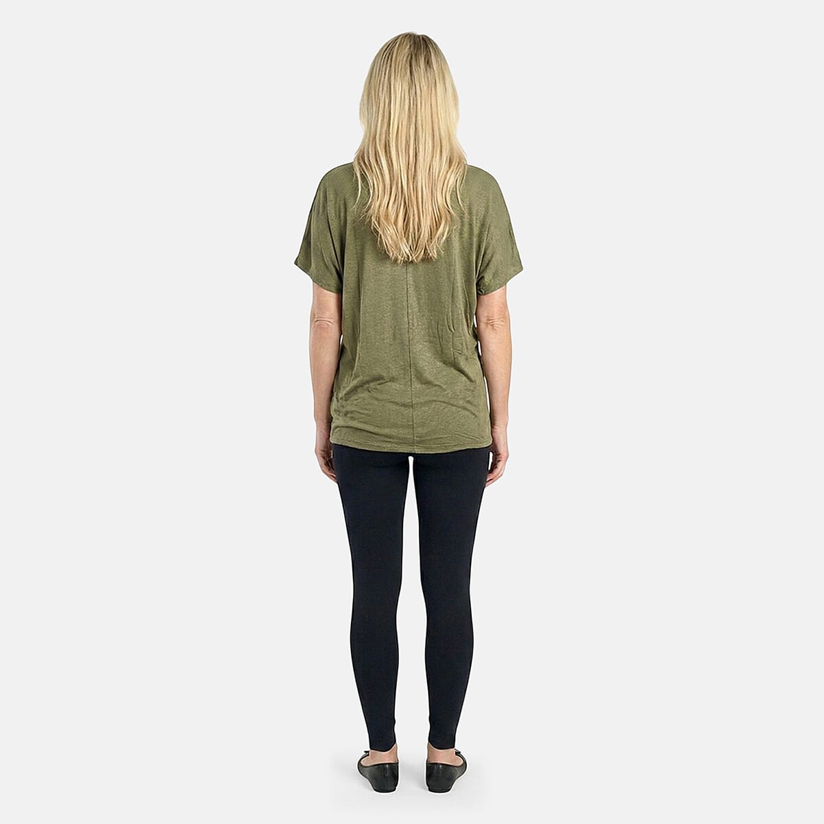 One Legend Olive Dolman Top S image number 2