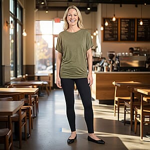 One Legend Olive Dolman Top XL