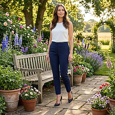 One Legend Deep Navy Pants - Size 8