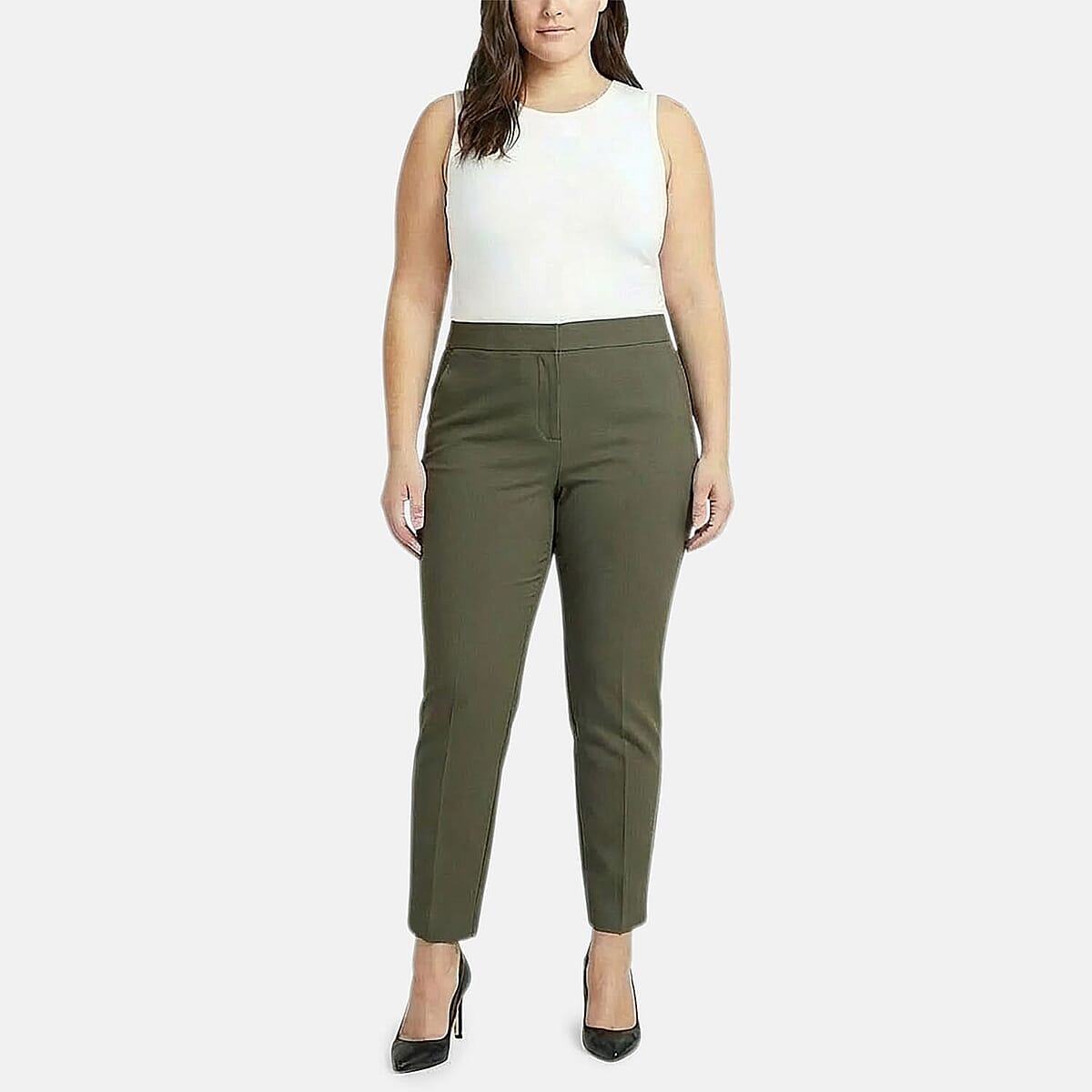 One Legend Deep Olive Pants - Size 10 image number 4