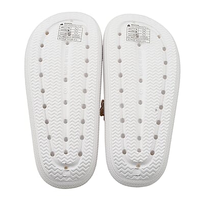 Mudd Ladies White Eva Chain Slides 6