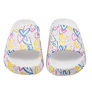 Mudd Ladies Heart Eva Slides 6