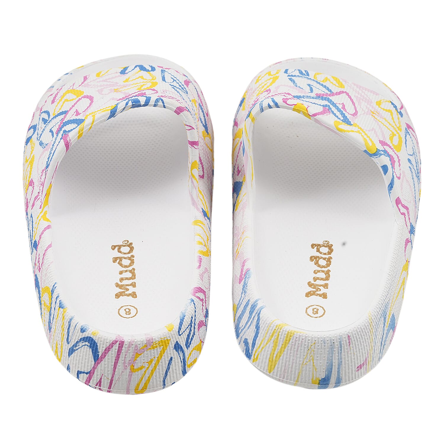 Mudd Ladies Heart Eva Slides 6