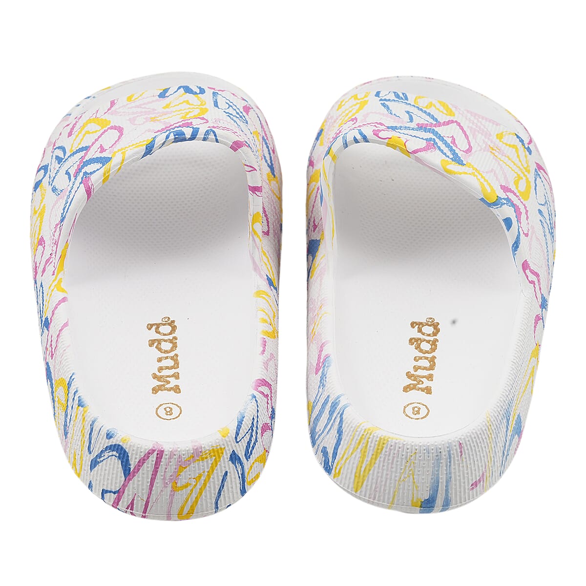 Mudd Ladies Heart Eva Slides 6 image number 4