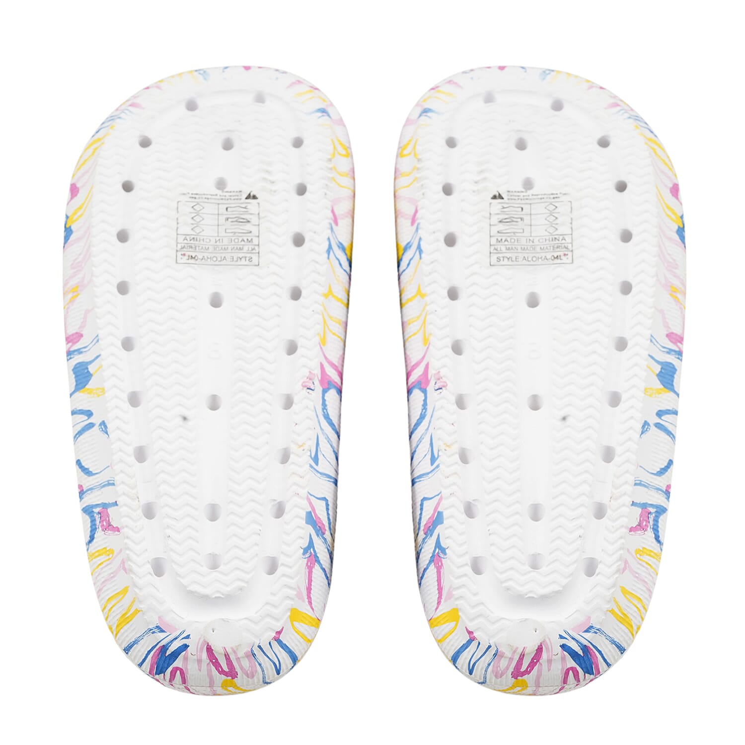 Mudd Ladies Heart Eva Slides 6