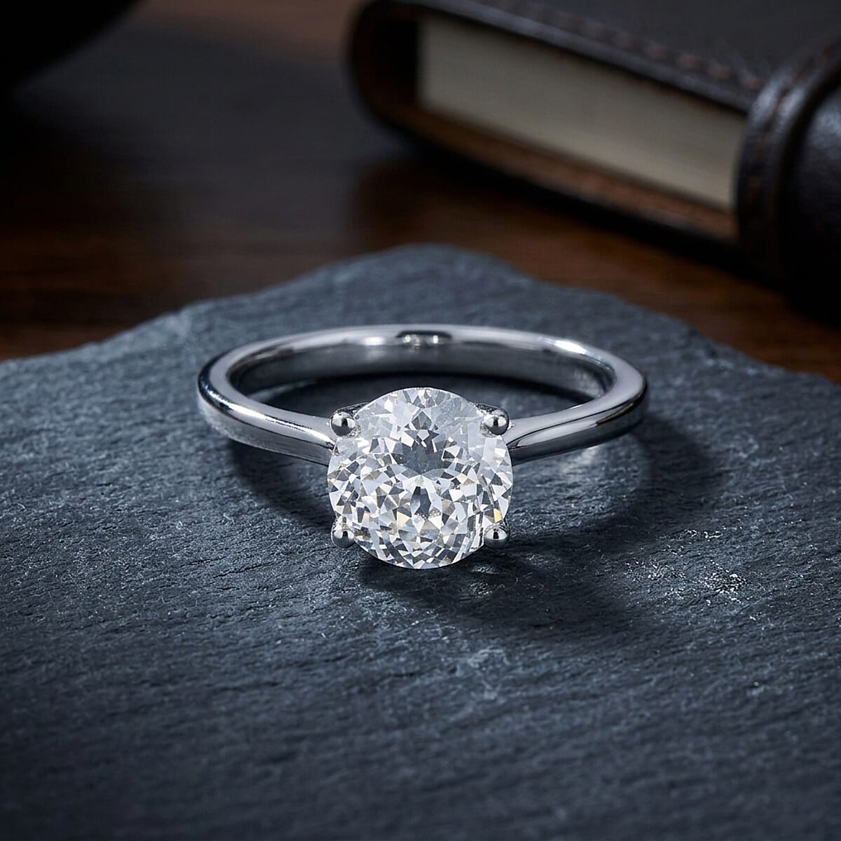 IGI Certified 950 Platinum Luxuriant Lab Grown Diamond (E-F, VS) Ring (Size 6.0) (4.70 g) 2.00 ctw image number 1