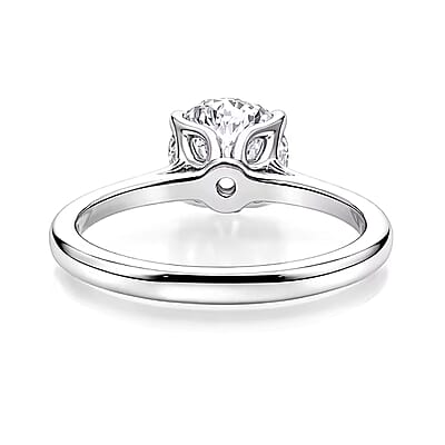 IGI Certified Luxuriant Lab Grown Diamond E-F VS 2.00 ctw Solitaire Ring in 950 Platinum (Size 6.0) 4.70 Grams