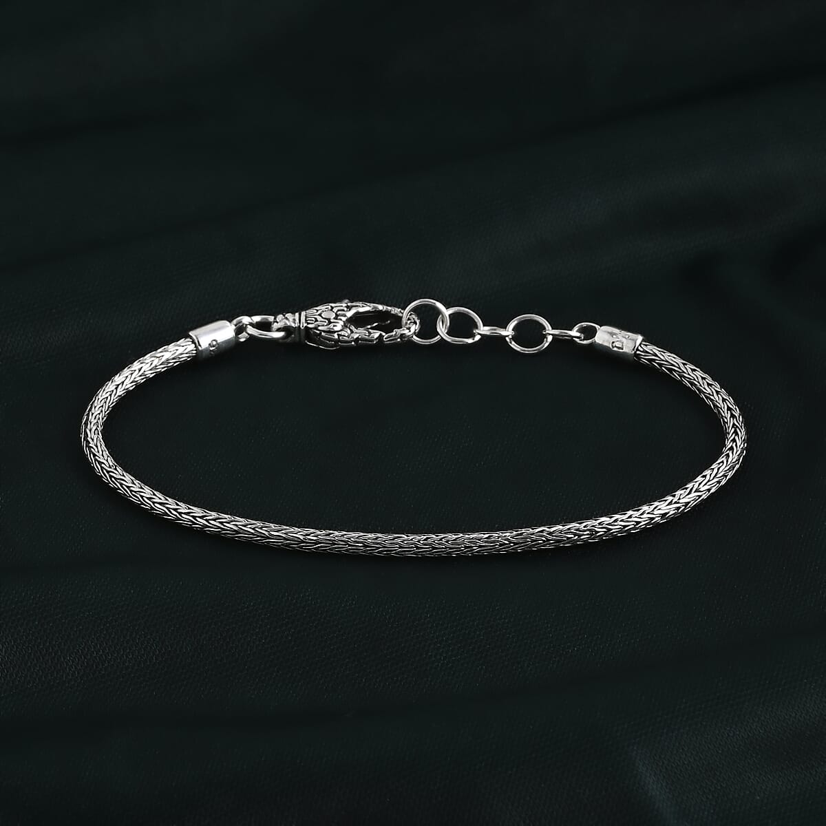 D'Joy Bali Legacy Tulang Naga Bracelet in Sterling Silver (7.25 In) 7.35 Grams image number 1