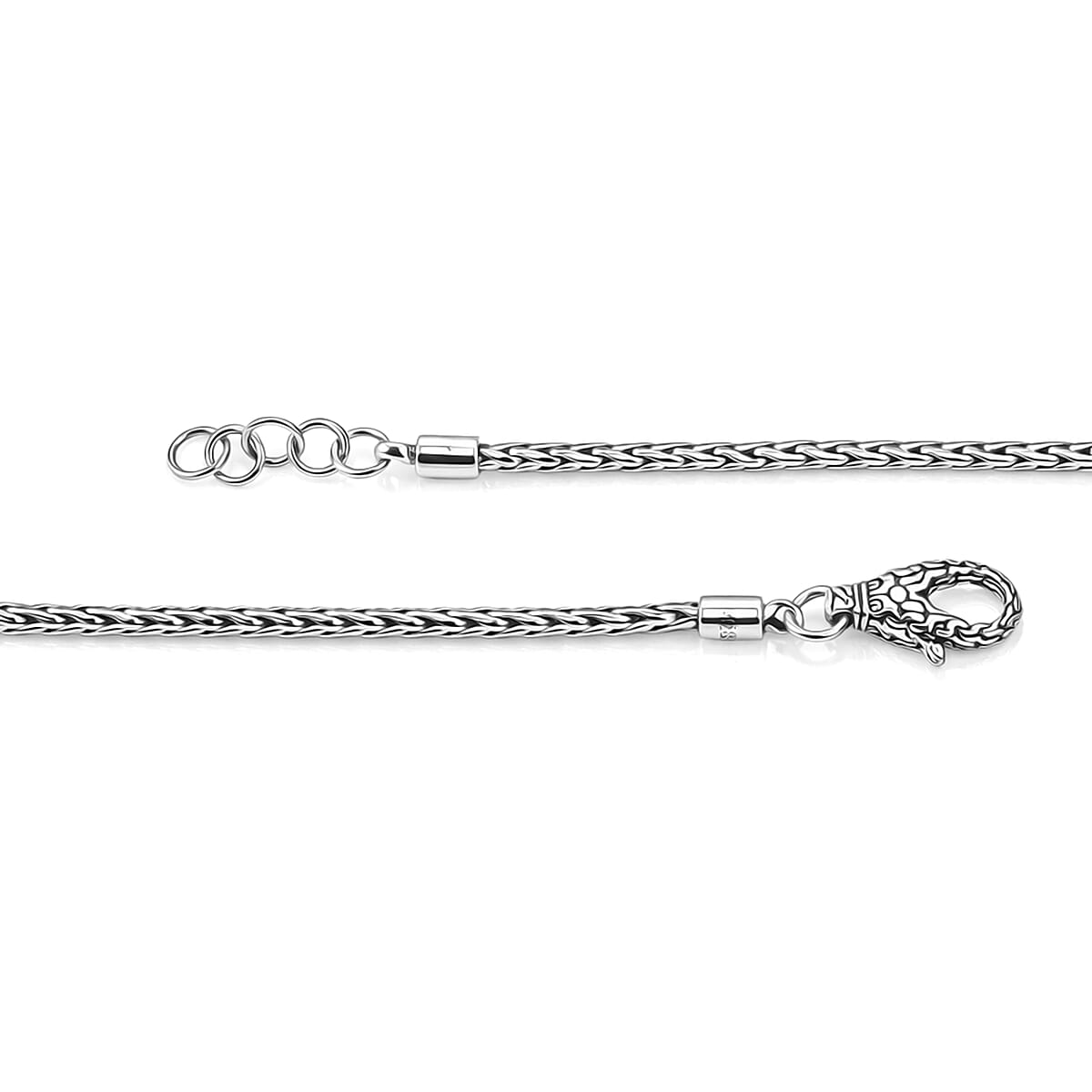 D'Joy Bali Legacy Padian Bracelet in Sterling Silver (7.25 In) 8 Grams image number 3