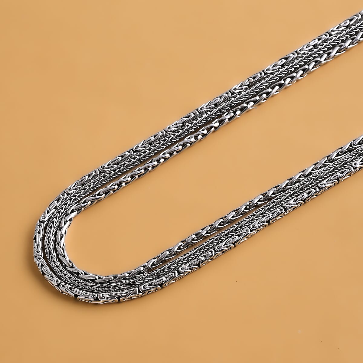 D'Joy Bali Legacy Tulang Naga Chain Necklace in Sterling Silver 17.20 Grams (20 Inches) image number 2