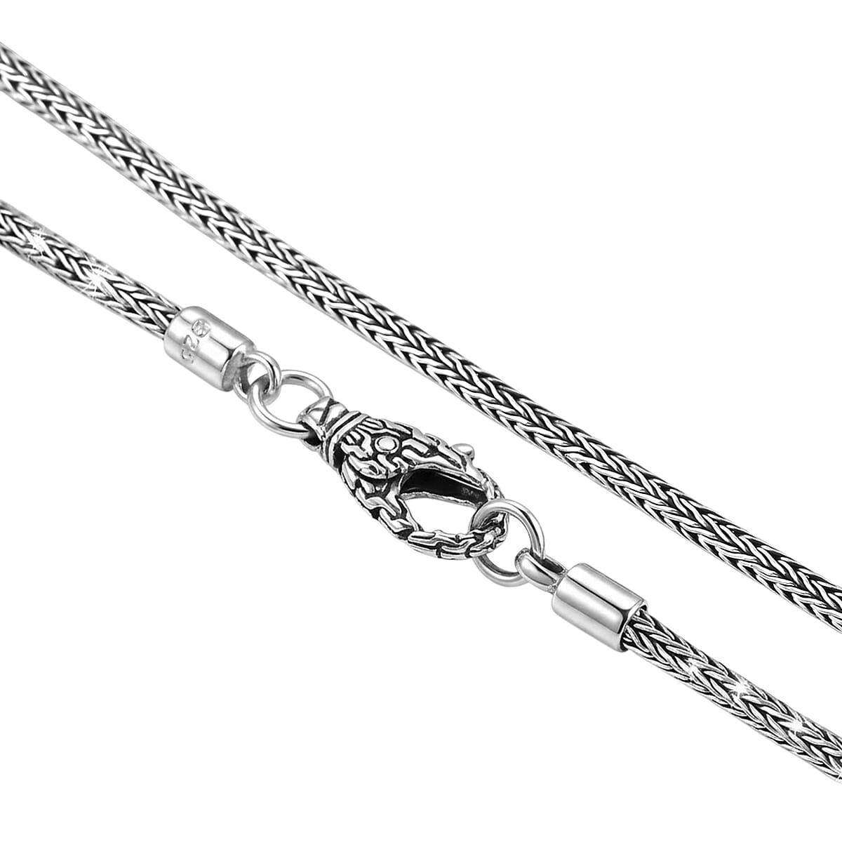 D'Joy Bali Legacy Tulang Naga Chain Necklace in Sterling Silver 17.20 Grams (20 Inches) image number 3