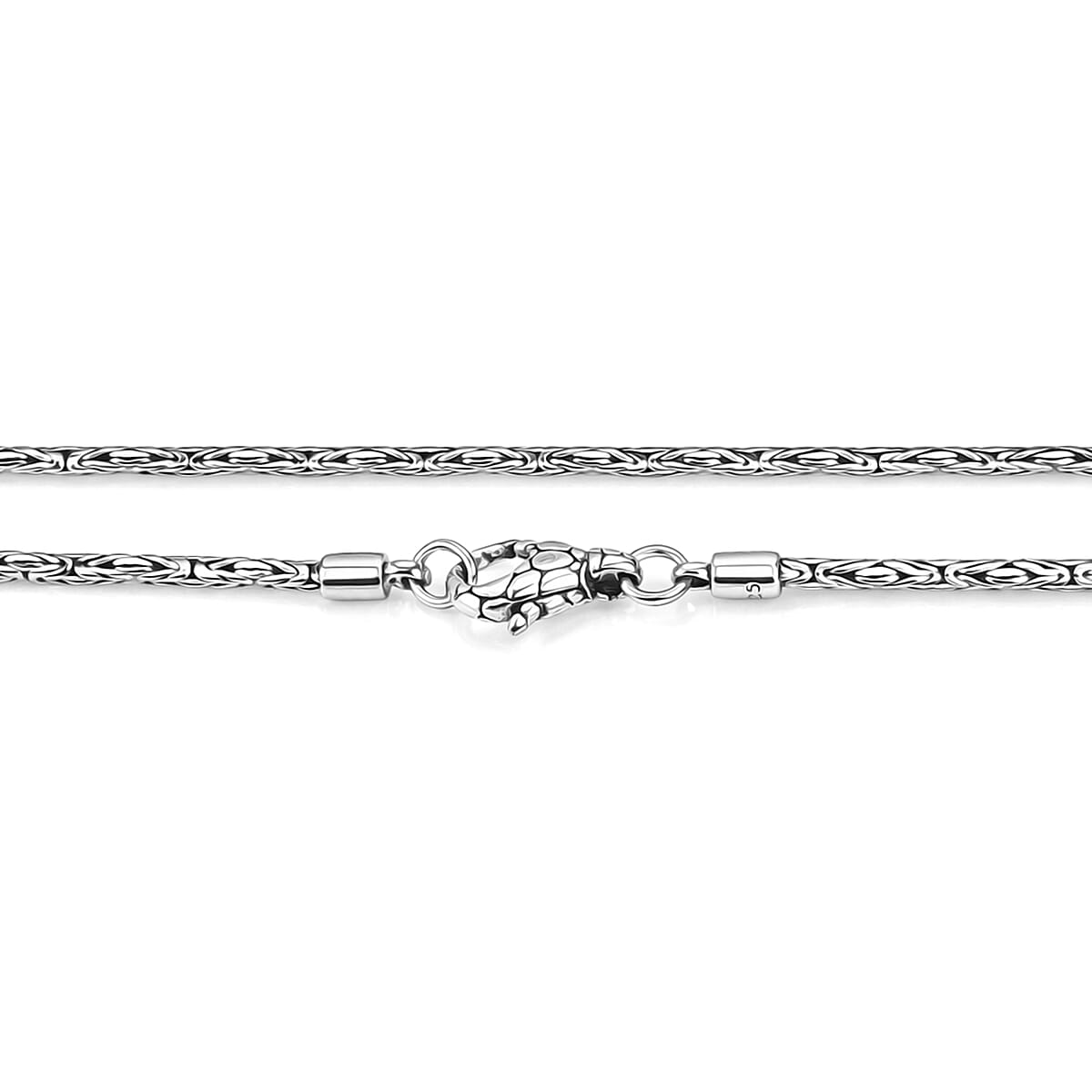 D'Joy Bali Legacy Borobudur Chain Necklace in Sterling Silver (20 Inches) 21 Grams image number 3