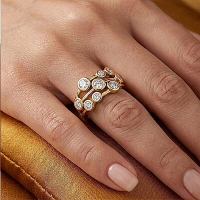 Yellow Gold Over Sterling Silver / 5 - Product card gallery slide 2 (10178458681657)