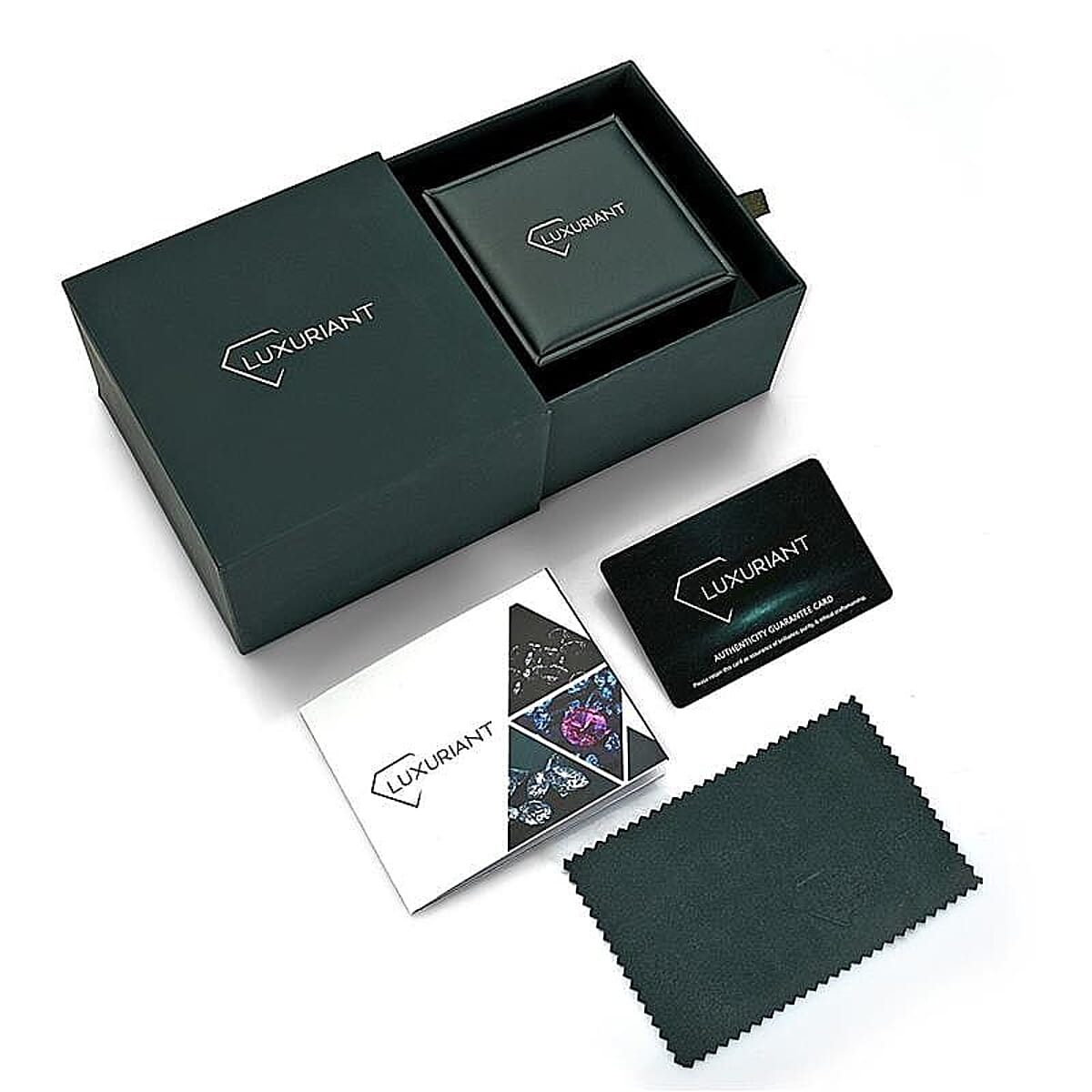 Luxuriant Lab Grown Diamond G-H SI 0.50 ctw Ring in Rhodium Over Sterling Silver (Size  7.0) (Del. In 10-12 Days) image number 8