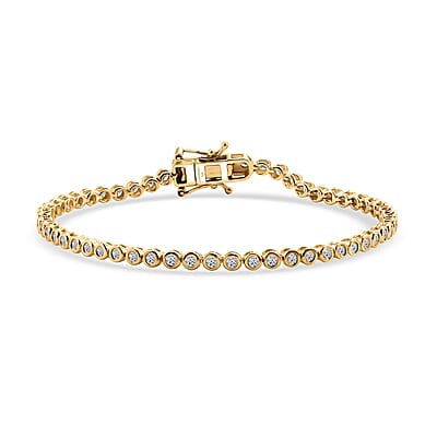 Yellow Gold Over Sterling Silver / 6.5 Inches - Product card gallery slide 1 (10197489942841)