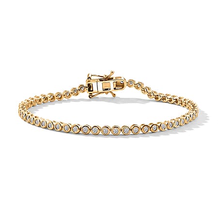 Yellow Gold Over Sterling Silver / 6.5 Inches - Product card gallery slide 1 (10197489942841)