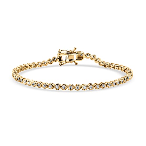 Yellow Gold Over Sterling Silver / 6.5 Inches - Product card gallery slide 1 (10197489942841)