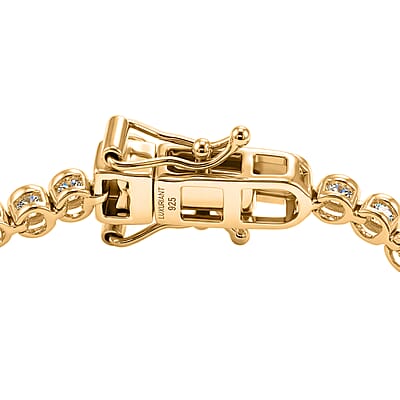 Yellow Gold Over Sterling Silver / 6.5 Inches - Product card gallery slide 4 (10197489942841)