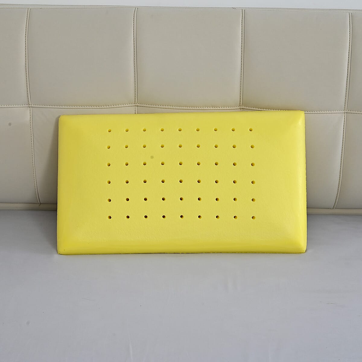 Livmore Space Yellow Memory Foam Pillow image number 1