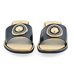 Love 83 Black Sandals 6