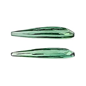 AAAA Arquiana Mint Tourmaline (Pear 15X3 mm) 1.20 ctw