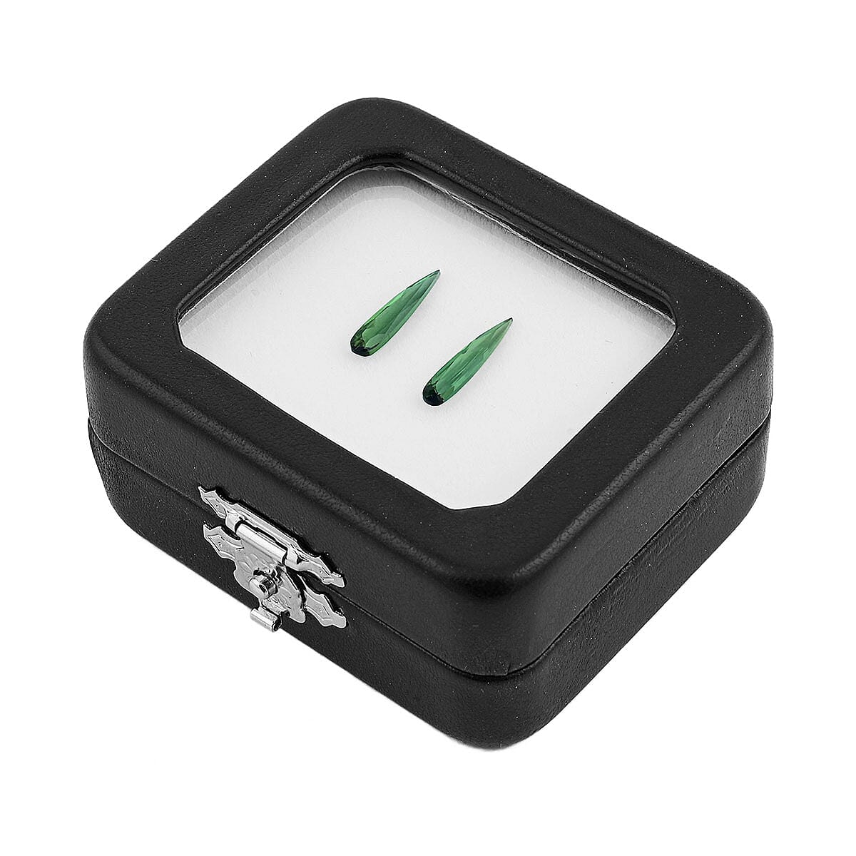 AAAA Arquiana Mint Tourmaline (Pear 15X3 mm) 1.20 ctw