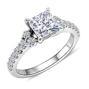 Luxuriant Lab Grown Diamond SI2 2.00 ctw Ring in 14K White Gold (Size 7.0)
