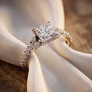 Luxuriant Lab Grown Diamond SI2 2.00 ctw Ring in 14K White Gold (Size 7.0)