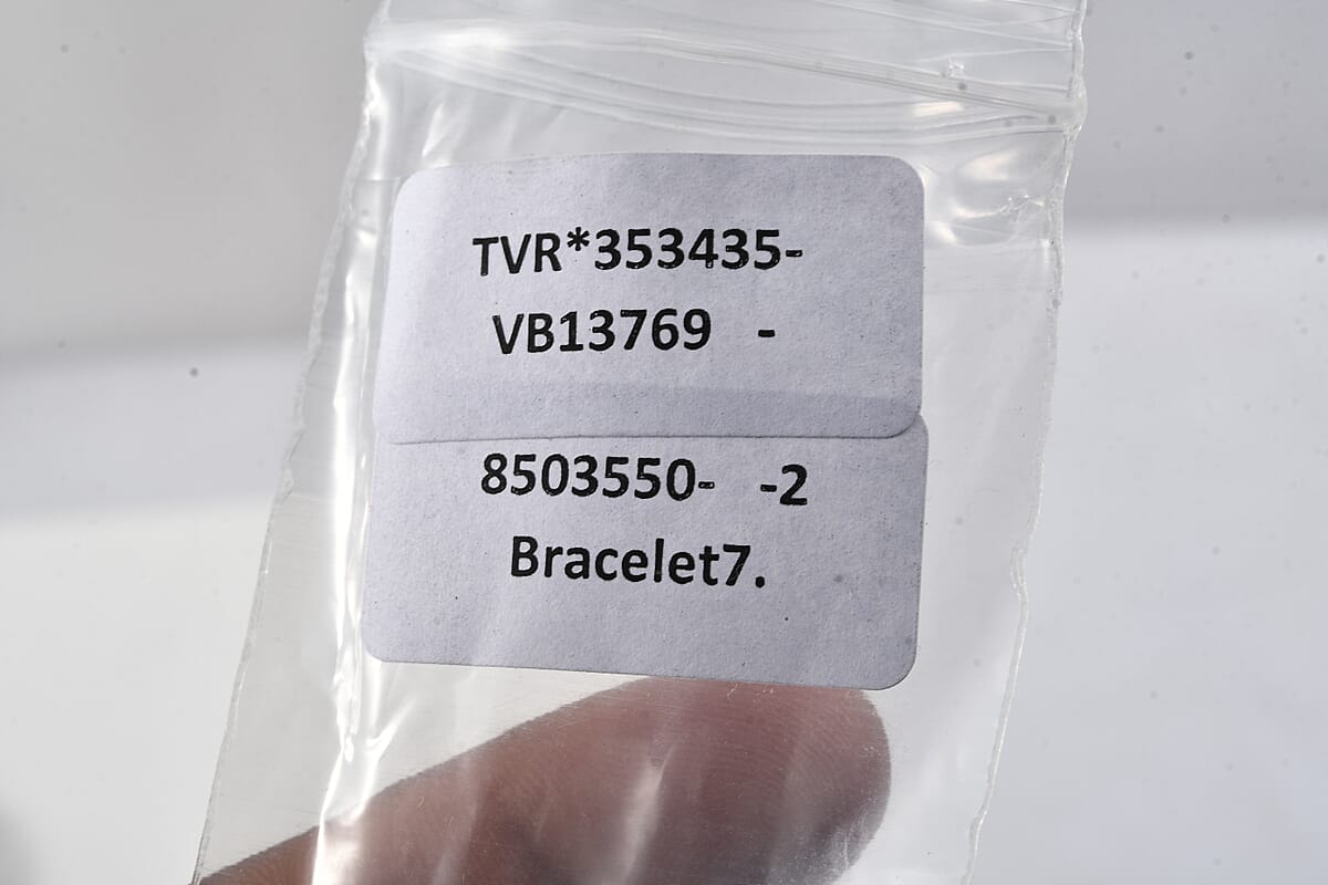 D'Joy Premium Asscher Cut White Topaz 38.50 ctw Eternal Spark Bracelet in Rhodium Over Sterling Silver (7.25 In) image number 5