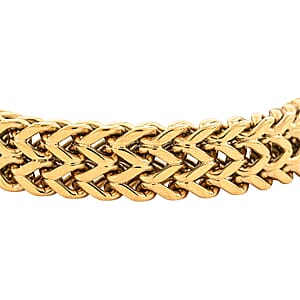 Foxtail Chain Bracelet in ION Plated YG Stainless Steel (8.50 In)