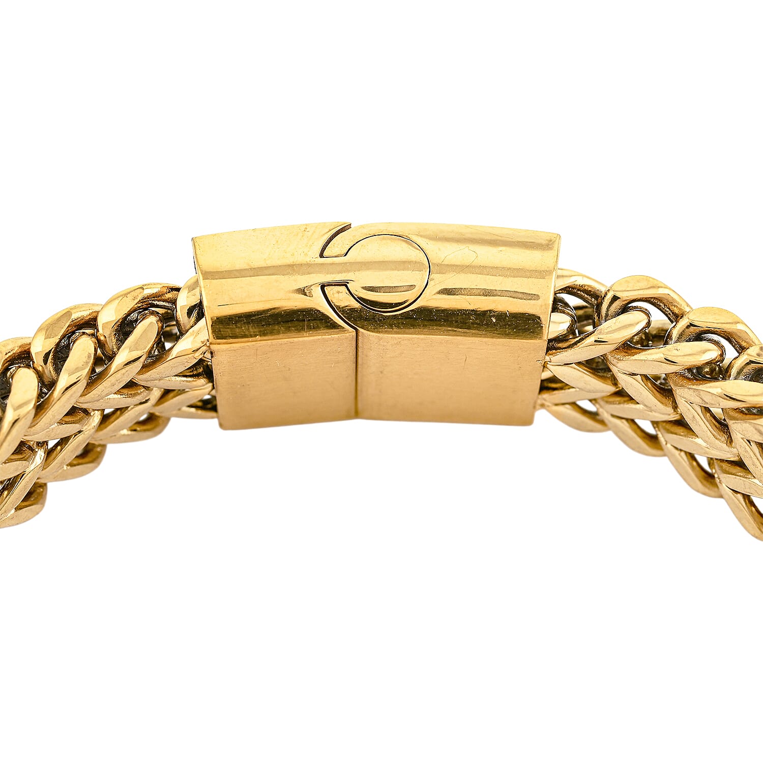 Foxtail Chain Bracelet in ION Plated YG Stainless Steel (8.50 In)