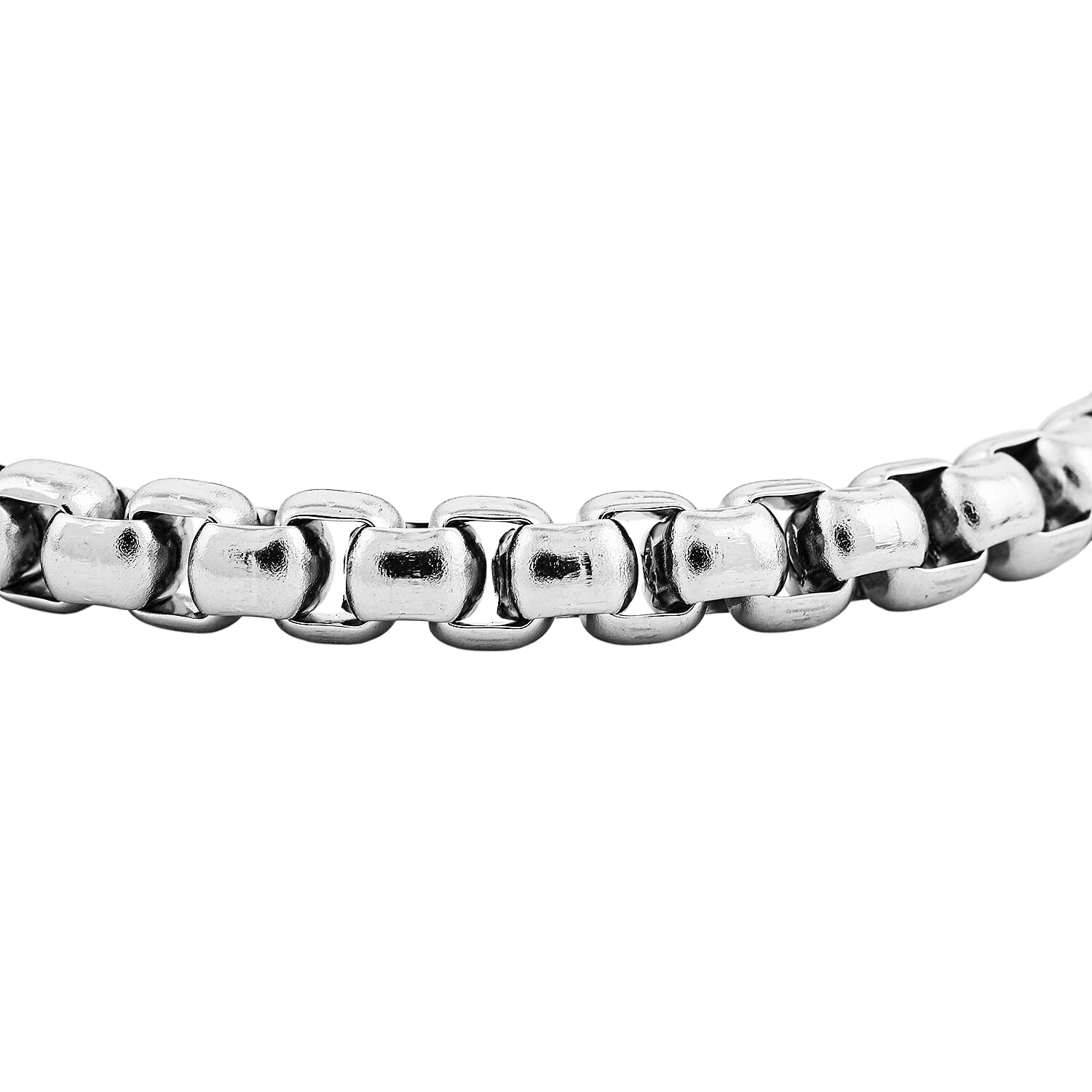 Fancy Chain Bracelet in Stainless Steel (8.00 In)