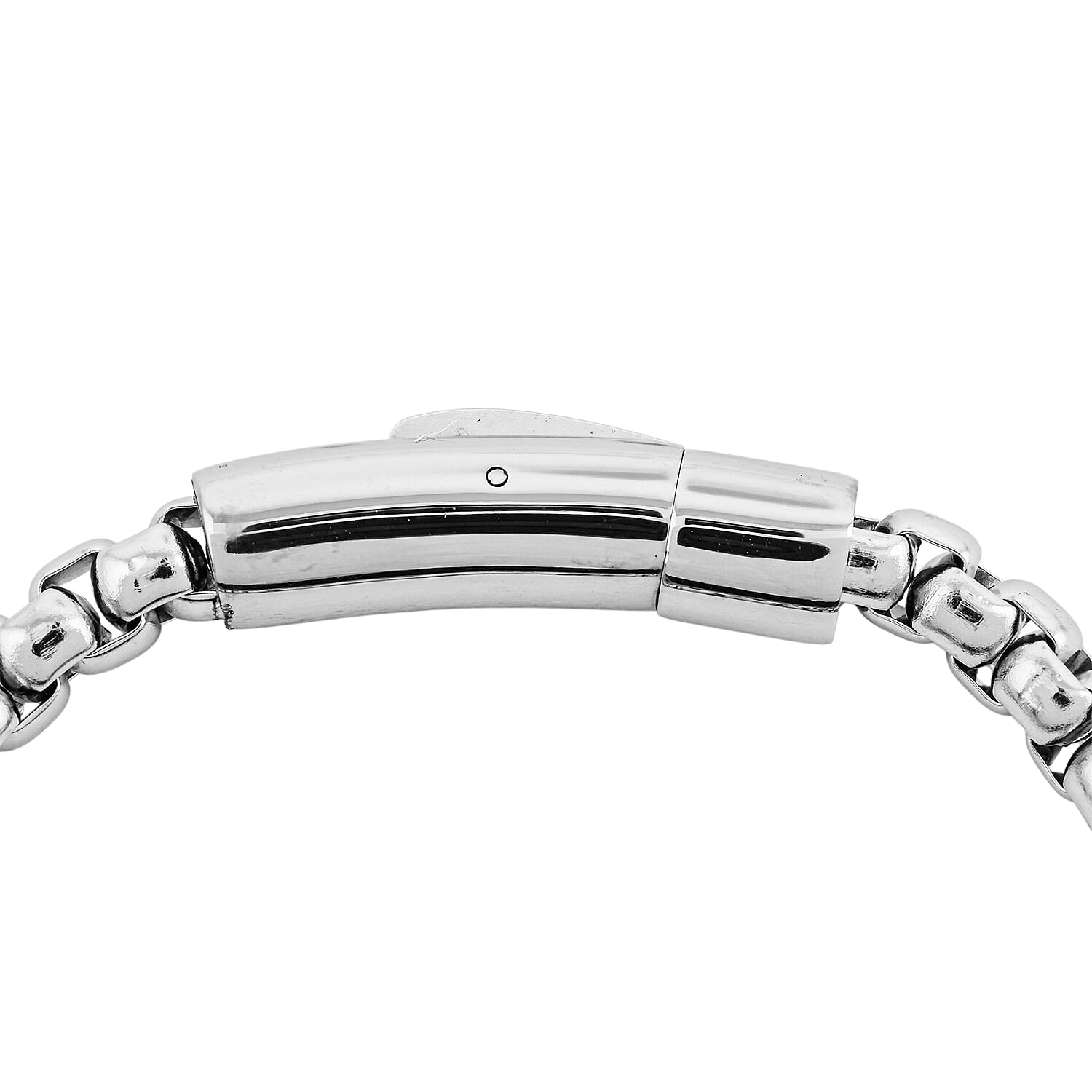 Fancy Chain Bracelet in Stainless Steel (8.00 In)