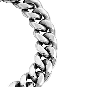 Cuban Chain Bracelet in Stainless Steel (8.50 In)