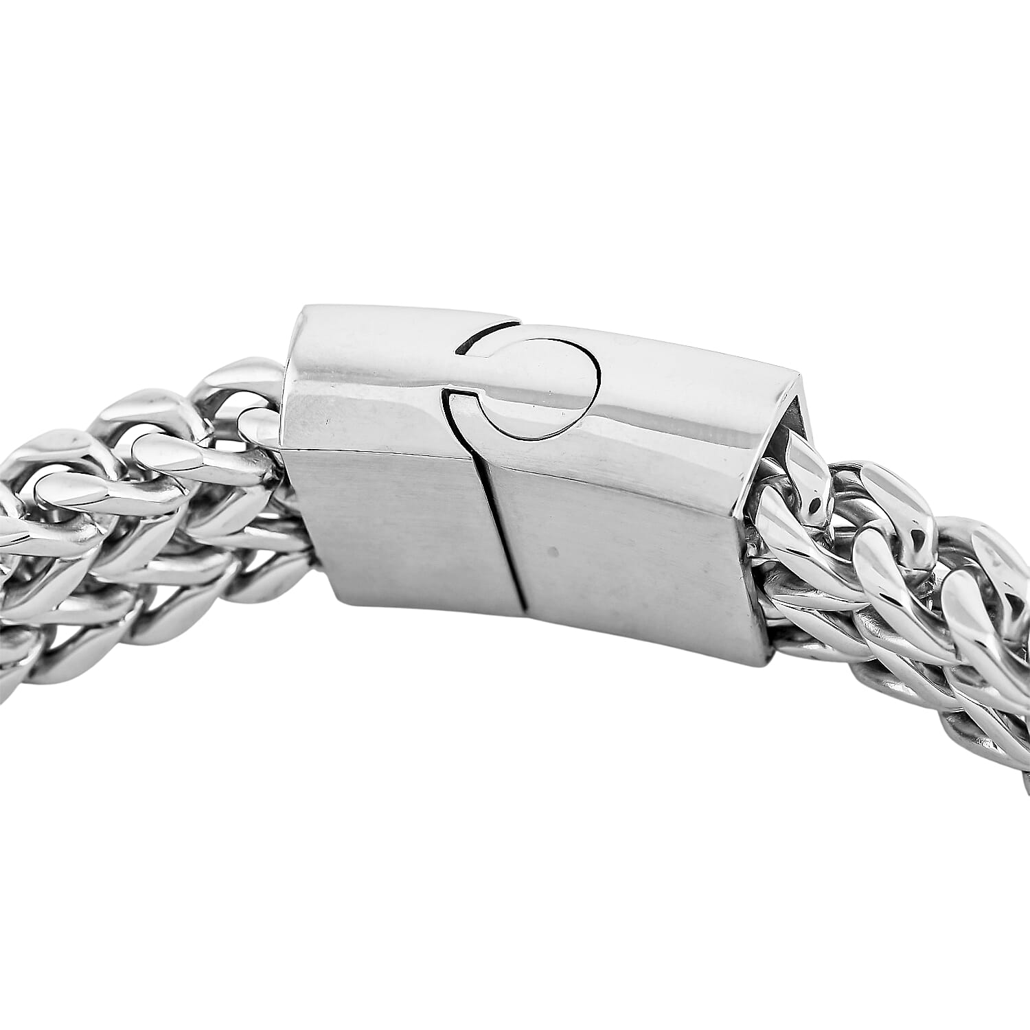 Foxtail Chain Bracelet in Stainless Steel (8.50 In)
