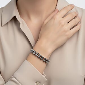 Bicycle Chain Bracelet in Stainless Steel (9.00 In)