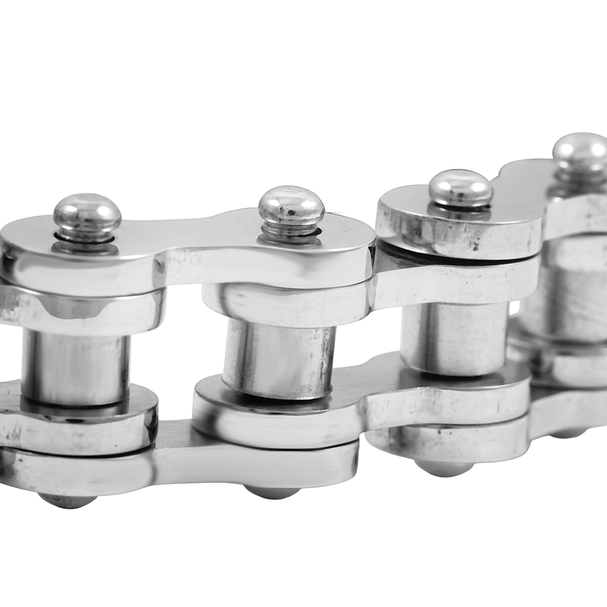 Bicycle Chain Bracelet in Stainless Steel (9.00 In) image number 3