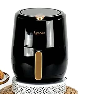 TLV Closeout Digital Air Fryer with 8 Presets, Oilless Cooker with Nonstick Coated Basket -3.6 Quart - White