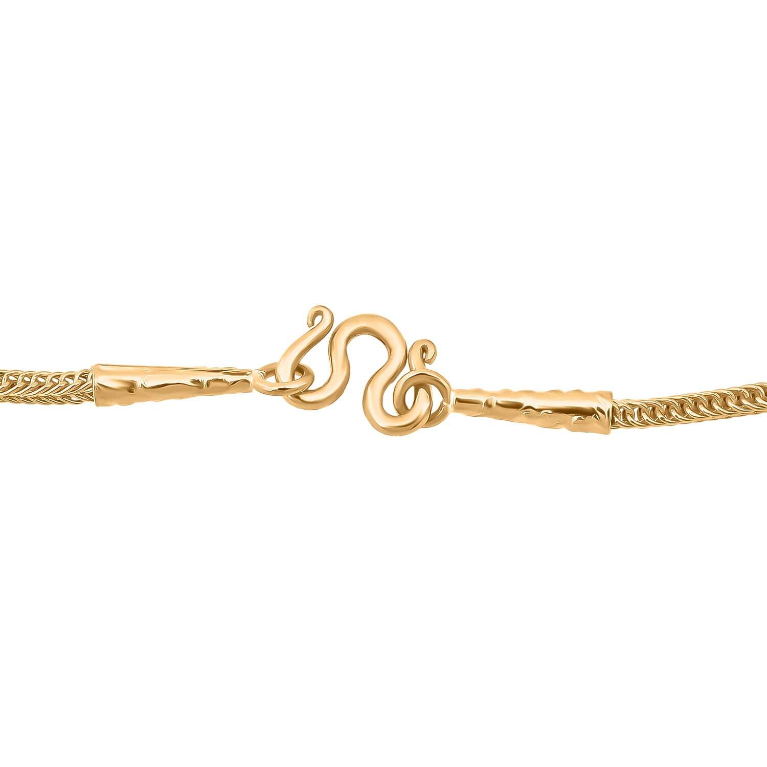 Spiga Chain Necklace in 23K Yellow Gold 3.8 Grams 18 Inches