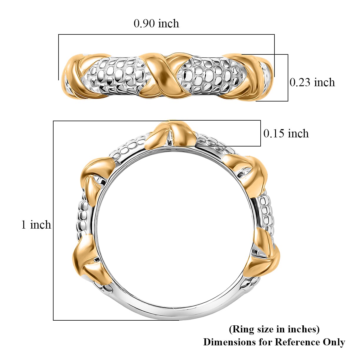 D'Joy Sterling Silver Fancy Ring image number 5