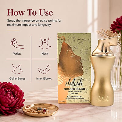Golden Delish Pour Femme for Her EDP (3.4oz)