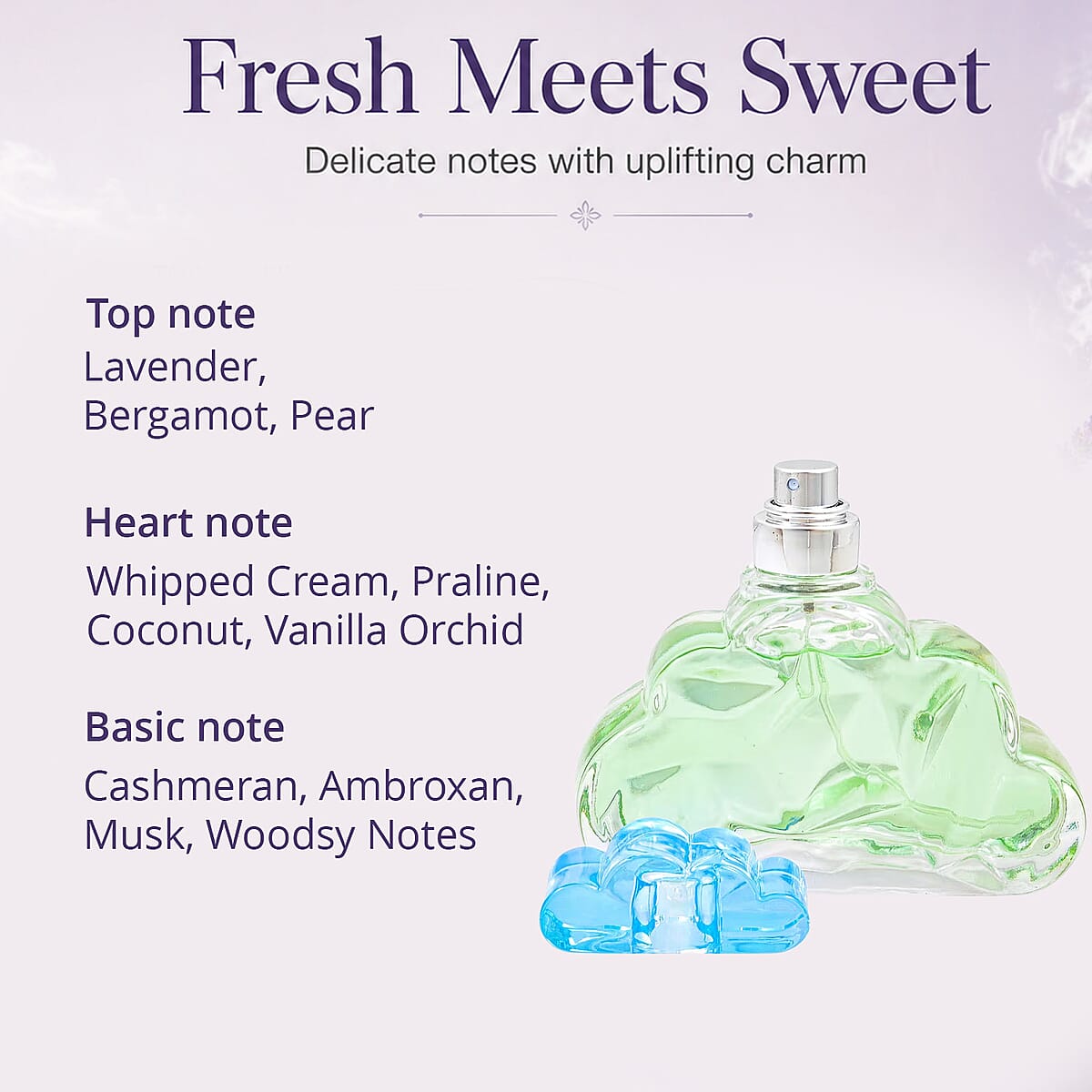 SOFT CLOUD POUR FEMME Eau De Parfum 90ml/3fl.oz  image number 2