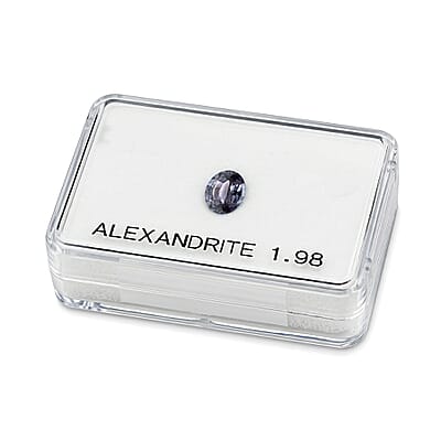 Chairman Vault Collection Certified and Appraised AAAA Brazilian Alexandrite (Ovl Free Size) 1.98 ctw