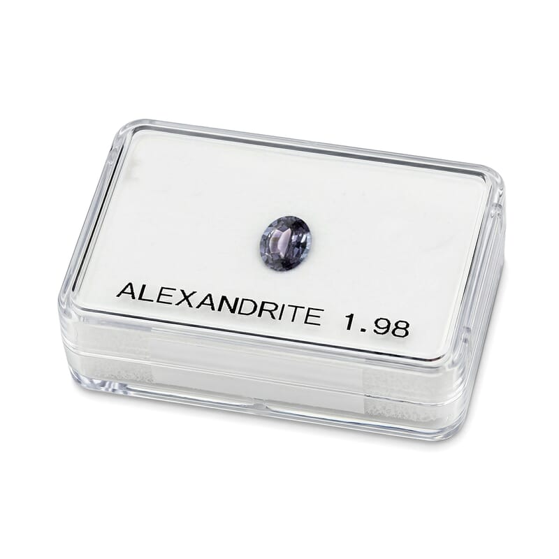 Chairman Vault Collection Certified and Appraised AAAA Brazilian Alexandrite (Ovl Free Size) 1.98 ctw