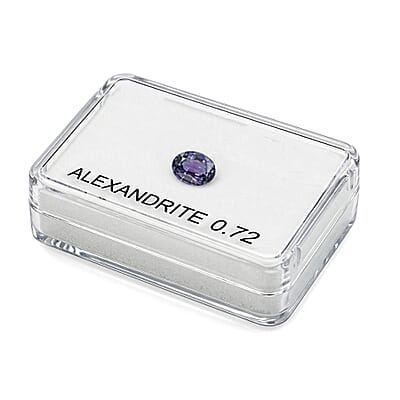 Chairman Vault Collection Certified and Appraised AAAA Brazilian Alexandrite (Ovl Free Size) 0.72 ctw