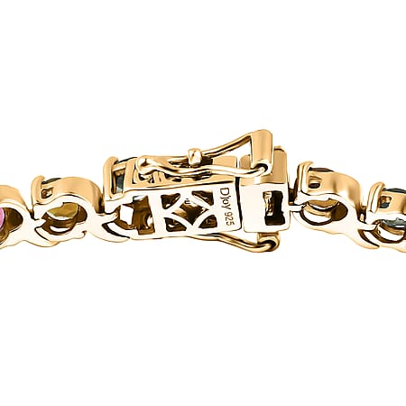 Yellow Gold Over Sterling Silver / 6.5 Inches - Product card gallery slide 4 (10182331040057)