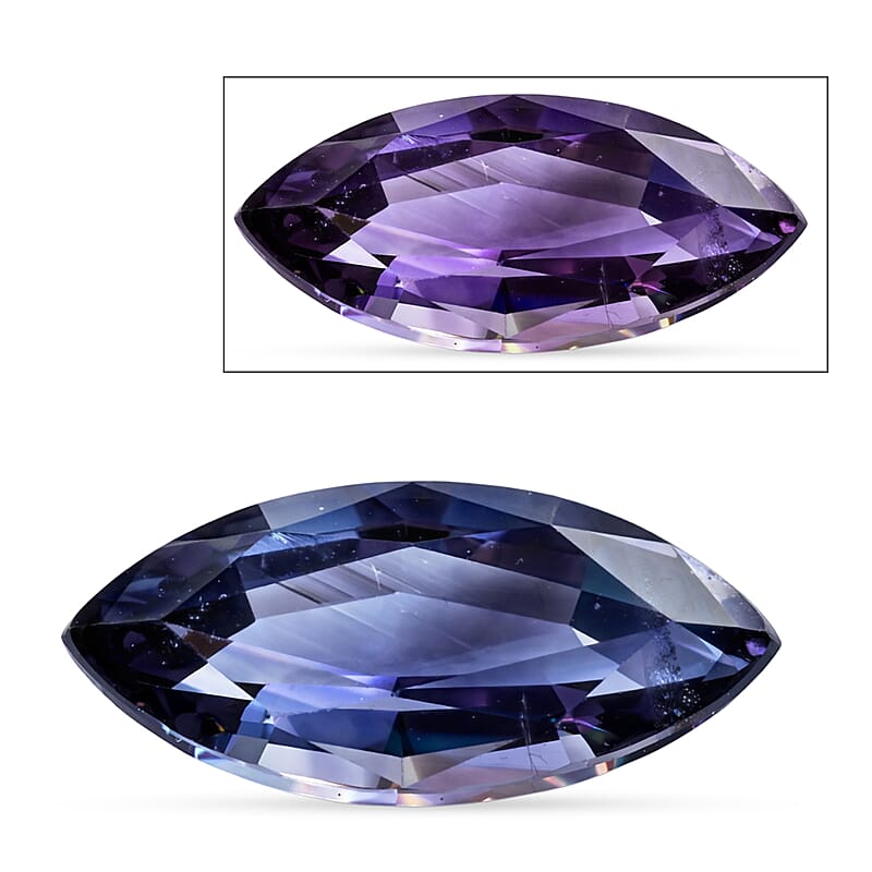 The One Collection Chairman Vault Collection Certified and Appraised AAAA Brazilian Alexandrite (Mrq Free Size) 1.12 ctw