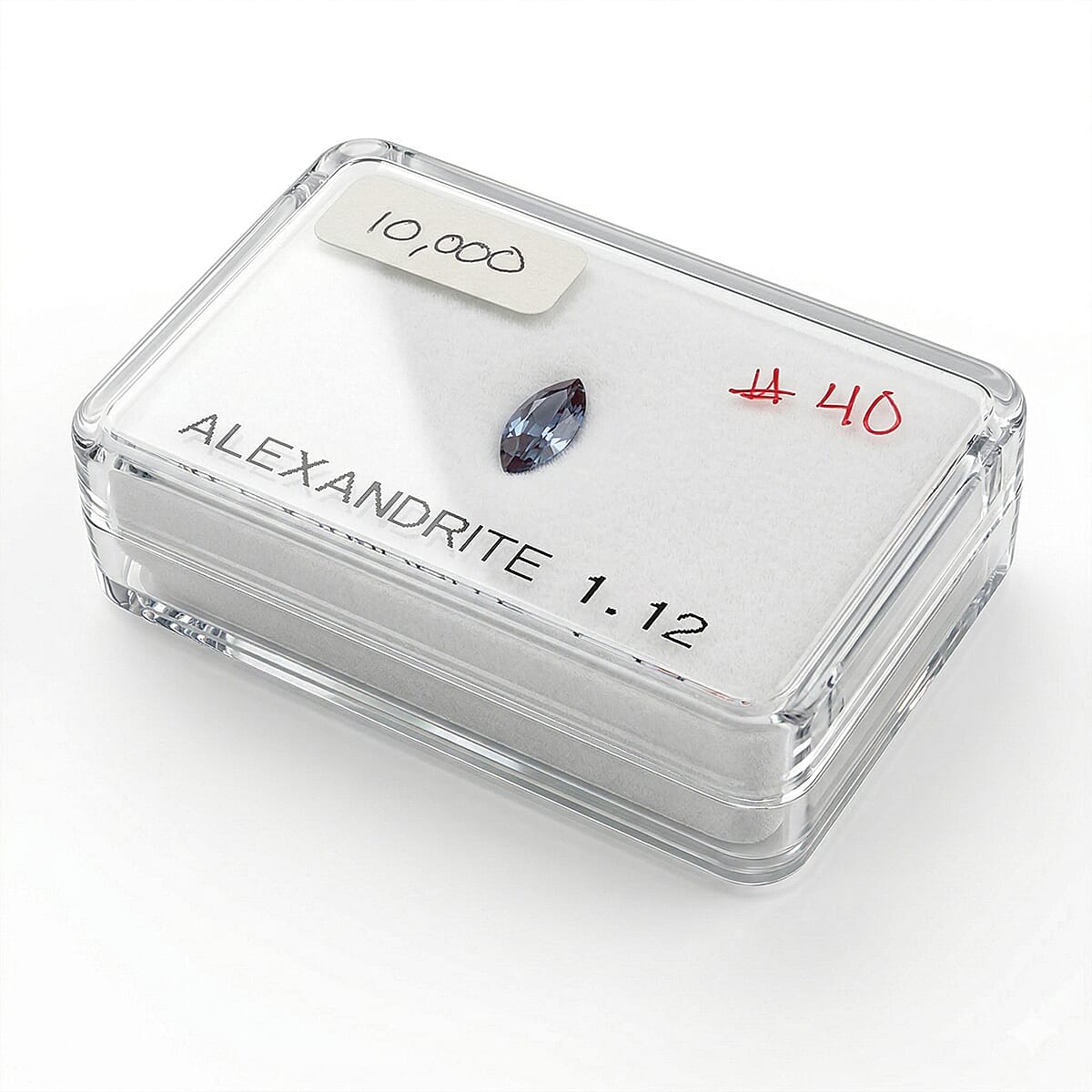 Chairman Vault Collection Certified and Appraised AAAA Brazilian Alexandrite (Mrq Free Size) 1.12 ctw image number 4