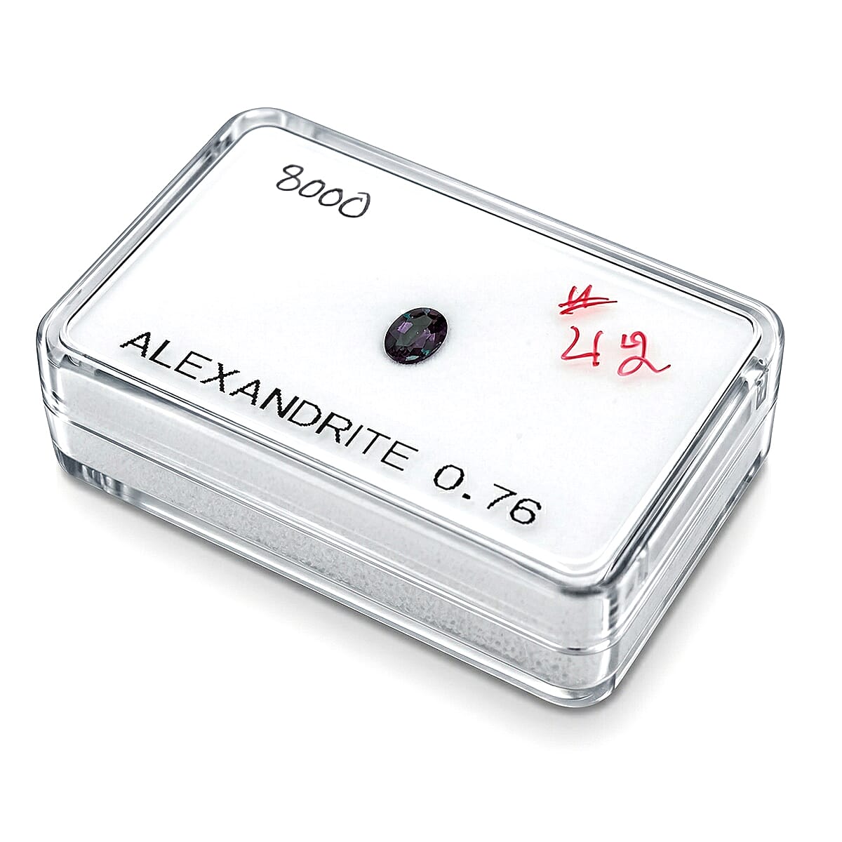 Chairman Vault Collection Certified and Appraised AAAA Brazilian Alexandrite (Ovl Free Size) 0.76 ctw image number 4