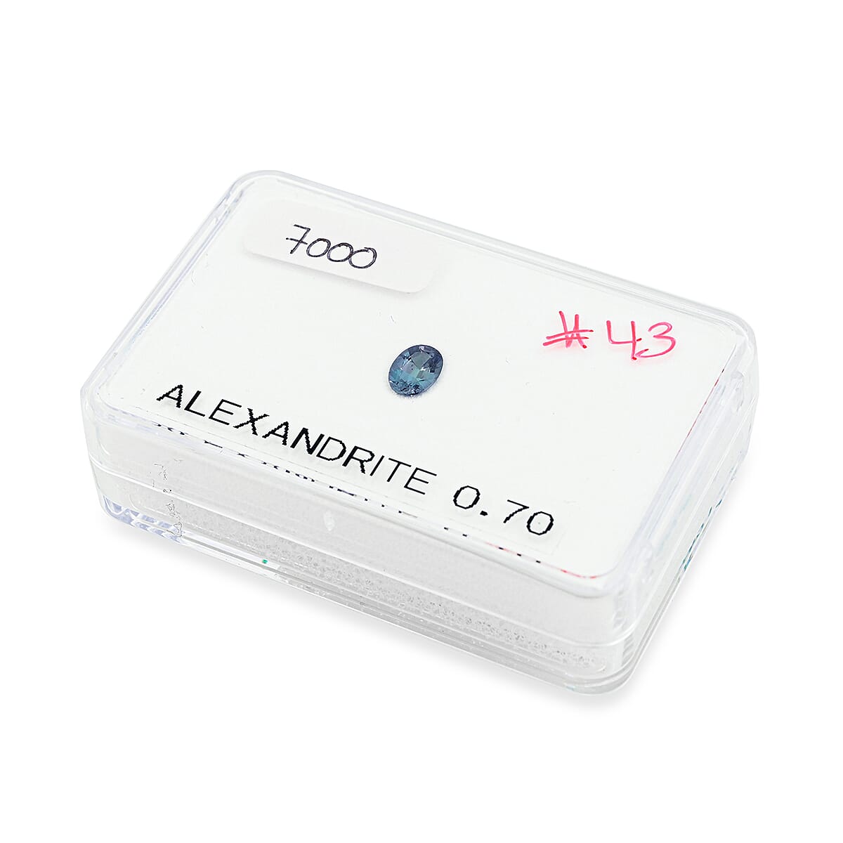 Chairman Vault Collection Certified and Appraised AAAA Brazilian Alexandrite (Ovl Free Size) 0.70 ctw image number 2